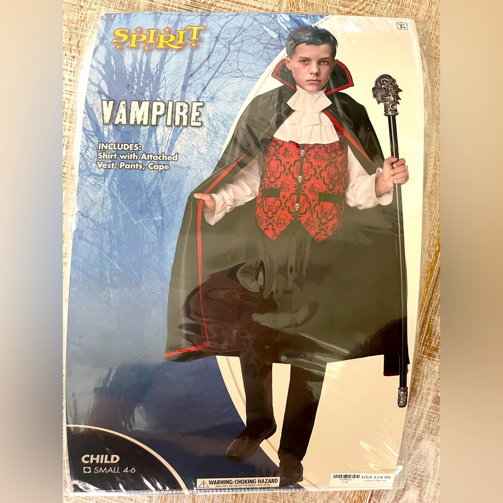 Halloween Vampire Costume Kids